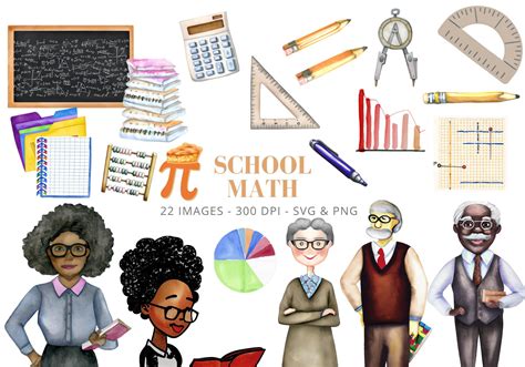 Elementary School Math Clip Art
