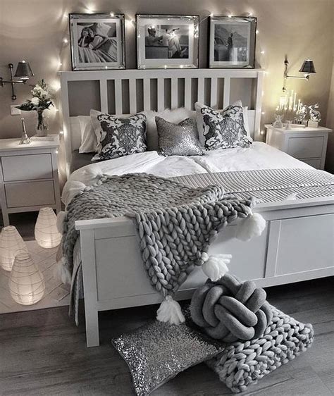 cozy grey bedroom decor
