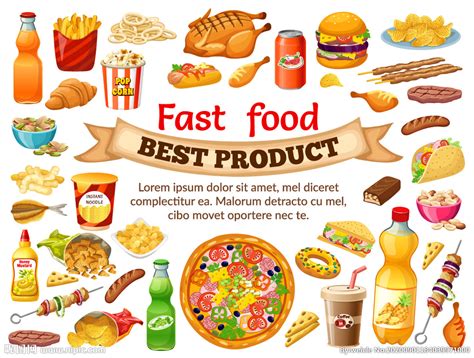 西式快餐食物背景设计图__海报设计_广告设计_设计图库_昵图网nipic.com