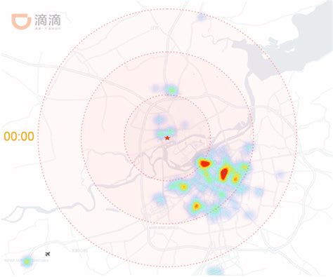 滴滴大数据探秘城市中心（下载110城24小时热力图&OD路线图）
