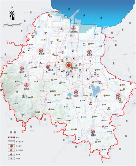 潍坊城市总体规划(2011-2020年) | 成果展示 | 潍坊市规划设计研究院官网