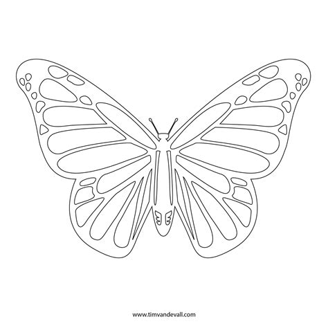 Butterfly Stencils Printable