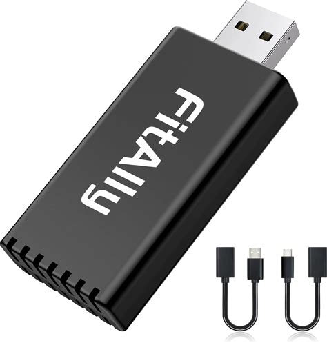 Amazon.com: FitAlly Wireless CarPlay Adapter Apple,Plug & Play Carplay ...