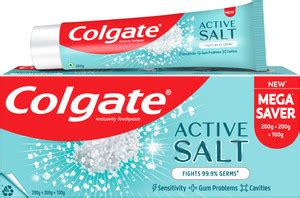 Colgate Active Salt Tooth paste, Daily Germ Protection, Healthy Gums ...