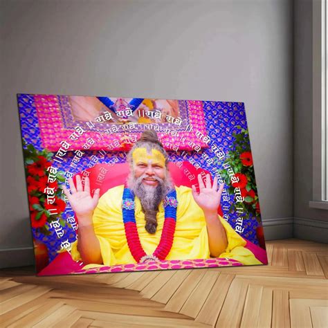 Premanand Ji Maharaj Metal Poster – Divine Wisdom & Devotion 2 ...