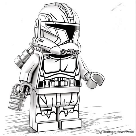 Lego Star Wars Coloring Pages - Free & Printable!