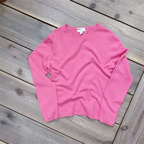 pink cashmere knit sweater | LEMON