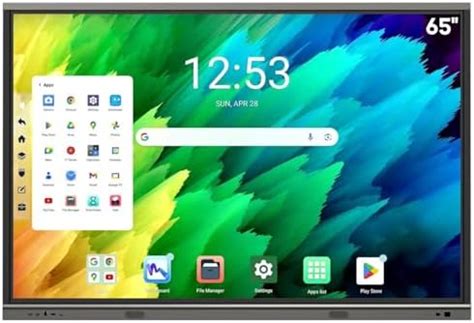 Study'n'Learn 75 Inch 8Gb/128Gb Interactive Flat Panel Android 13.0,4K ...