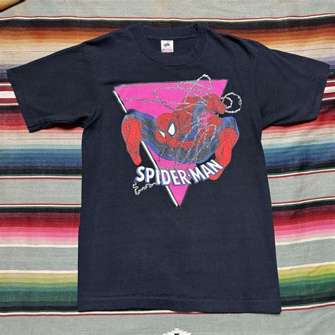RARE Vintage Marvel Spider-Man shirt Todd McFarlane 9… - Gem