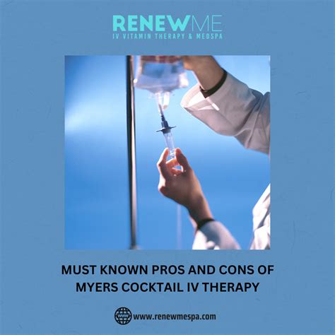 All About Pros & Cons Of Myers Cocktail IV Therapy in Los Angeles