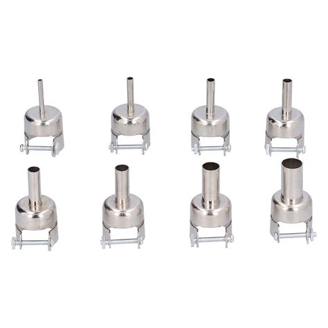 Heat Gun Nozzle Kit, Soldering Nozzles 8Pcs 3/4/5/6/7/8/10/12mm Repair ...