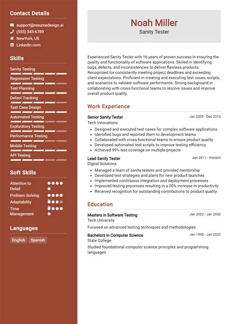 JavaScript Tester Resume 的图像结果