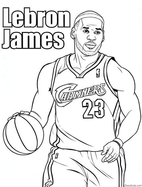 Nba coloring pages – Artofit