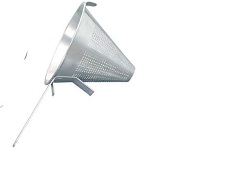 KMW 18cm Stainless Steel Conical Strainer with Strip Handle | Durable ...