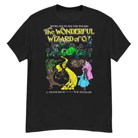 THE WONDERFUL WIZARD OF OZ ILLUSTRATIONS - T-SHIRT – Brain Rot Creative
