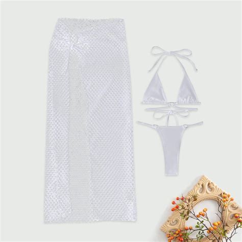 Savings UTSJKR Triangle Brazilian Swimsuits for Women 3 Piece String ...