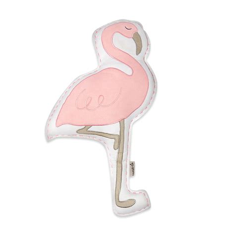 Masilo Organic Shape Cushion - Hello Flamingo – AllThingsBaby.com