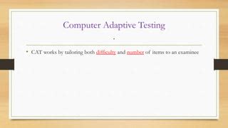 Image result for Computer-Adaptive Testing