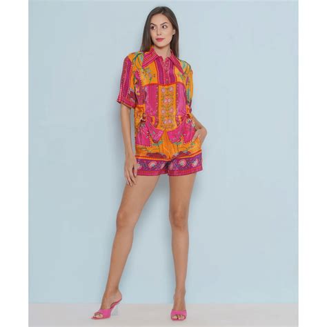 Statement Print shorts – Limerick by Abirr n' Nanki