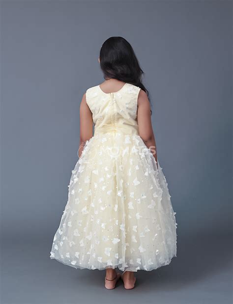 Lemon Gown For Girl – Momatos