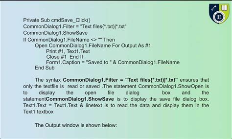 Image result for Save Command Coding for VB6