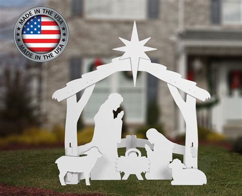 Outdoor Nativity Set