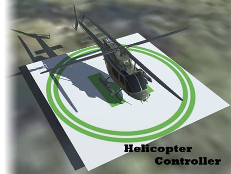 Unity Helicopter Tutorial 的图像结果