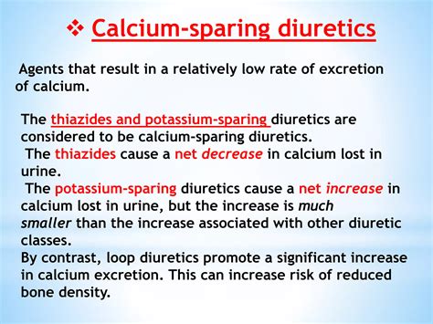 Diuretics-Mechanism of action,Diuretic Types and Adverse effects,Drug specifications | PPTX