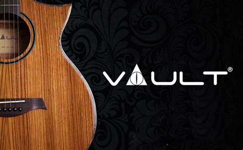Vault EA40TBK 41 inch Premium Solid Spruce-Top Cutaway Acoustic Guitar ...