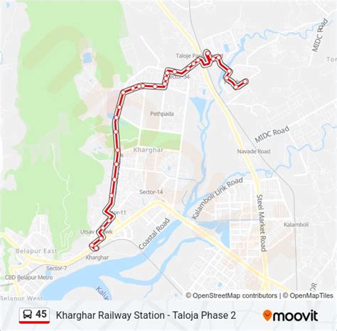 45 Route: Schedules, Stops & Maps - Taloja Phase 2 (Updated)