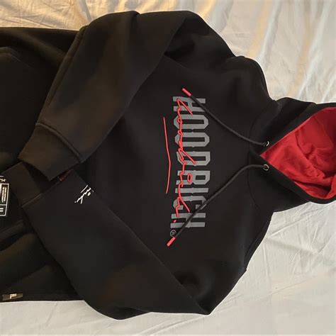 Black HOODRICH hoodie UK Medium, minimal wear. - Depop