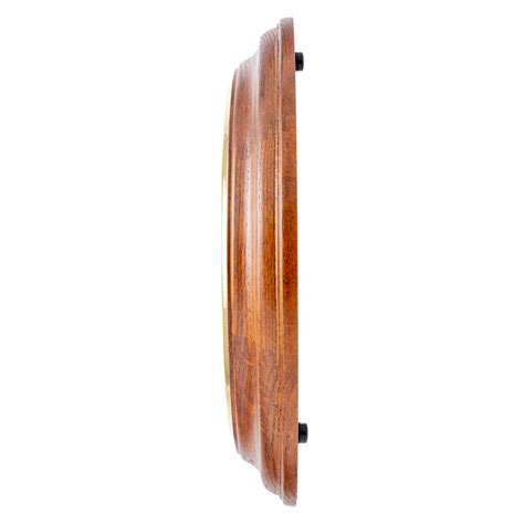 SEIKO ONLINE STORE QXA494B Oak Wood Dual Time Wall Clock – SEIKO CLOCKS ...