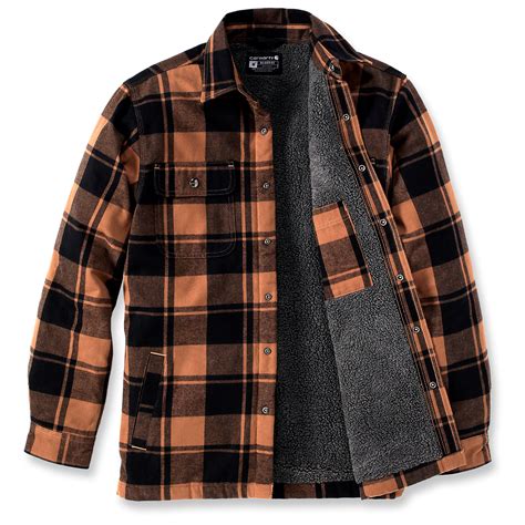 Sherpa Lined Flannel Jacket