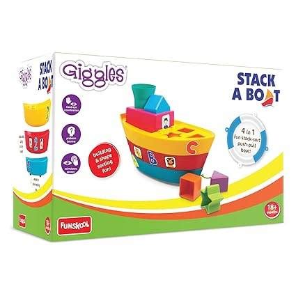 Stacking Boat Fun Funskool Toy for Toddlers – T-Rex the toyland Sitamarhi