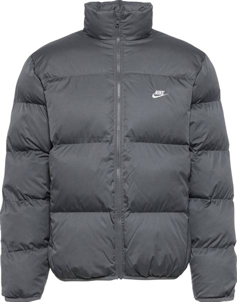 Nike Men's Sportswear Club Puffer Jacket - Iron Grey/White • Pris