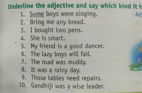 find the adjective of quantity - Brainly.in