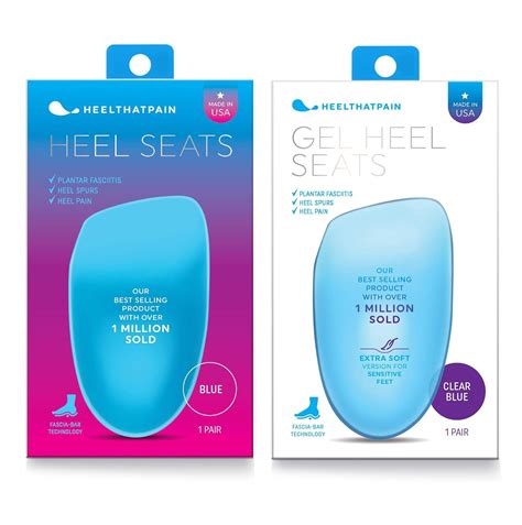 Heel That Pain Sensitive Feet Starter Kit - Gel and Original Heel Seats ...