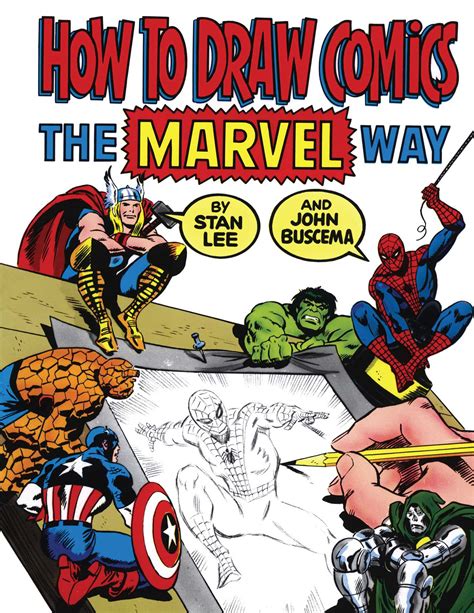 How To Draw Comics The Marvel Way | Book by Stan Lee, John Buscema ...