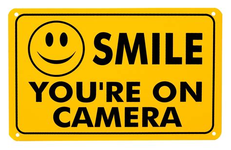 Printable Smile Your On Camera