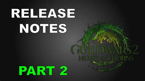 GW2 April 19 Release/Patch Notes - Part 2 (2016) - YouTube