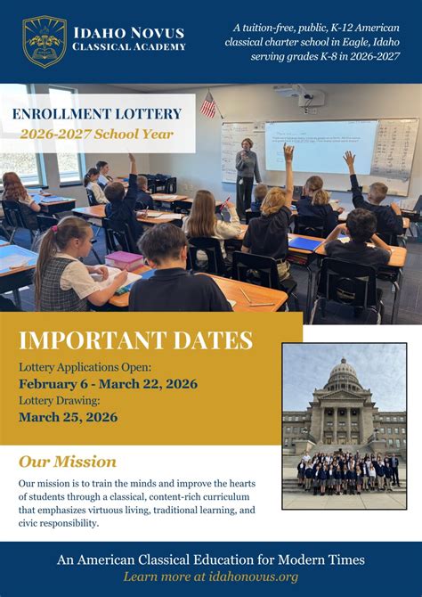 Admissions - Idaho Novus Classical Academy