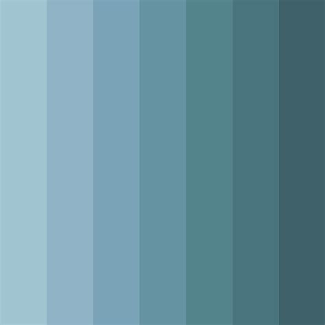 Shades of Blue Color Palette - ColorDrop