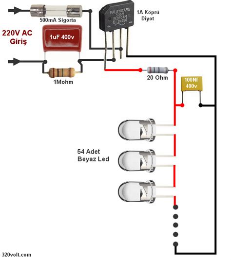 Image result for Basic LED Circuit with a 12V Relay