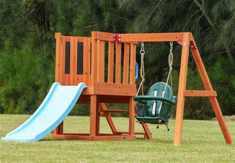 Amazon.com: Dolphin Playground 5 in 1 Multifunction Toddler Swing Sets ...