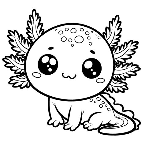 Axolotl Coloring Pages 8 - Coloring Pages Gem