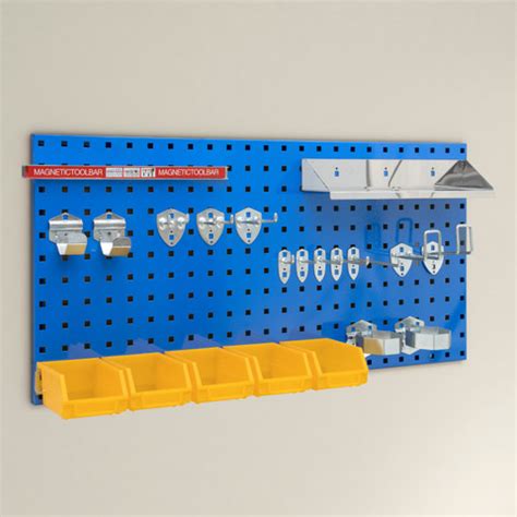 Plantex Metal Pegboard for Garages/Tool Organizer for Workshop/Storage ...