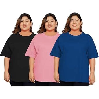 Buy Elite Soul Womens Plus Size Oversized Baggy Fit Drop Shoulder ...