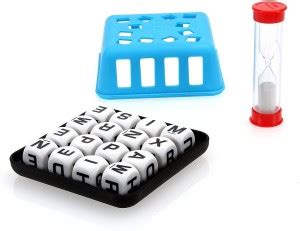 WONDER CREATURES Scrabble Boggle Game 1 Boggle Grid Base and lid, 16 ...