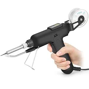 Soldering Iron Kit,80W Automatic Electric Welding Gun for One-hand ...