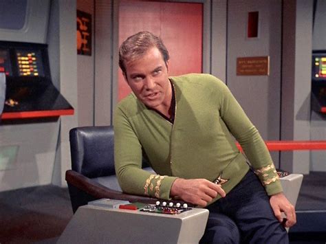 William Shatner 'Captain James T. Kirk' wraparound tunic from Star Trek ...